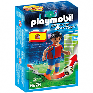 ساختني پلي موبيل مدل soccer player spain 6896