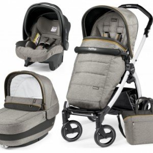 کالسکه peg perego مدل Book S Elite Modular رنگ luxe beige