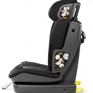 خرید صندلی ماشین peg perego مدل Viaggio 1⋅2⋅3 Via رنگ crystal black