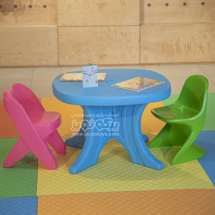 میز کودک وانیا رنگ آبی