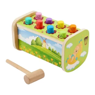 اسباب بازی چوبی کوبه و چکش تعادلی کد IZM011