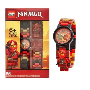 لگو ساعت 24 تکه مدل نینجا Ninja kai رنگ قرمز
