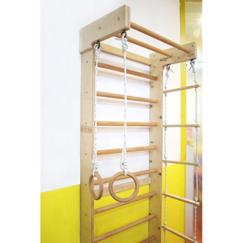 مجموعه ورزشی چوب و طناب کودک مدل نردبان سوئدی کد 4235608
