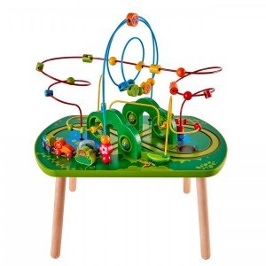 میز بازی کودک JUNGLE PLAY & TRAIN ACTIVITY TABLE hape 3801