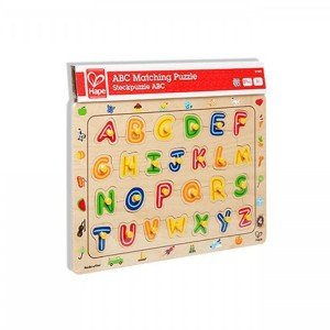 حروف انگلیسی چوبی کودک ABC maching puzzle hape 1501