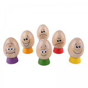 تخم مرغ چوبی کودک eggspressions hape 0424