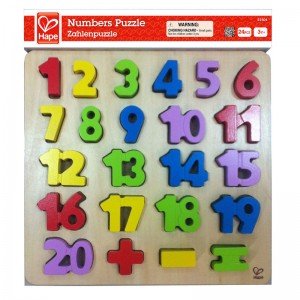 پازل اعداد چوبی numbers puzzle كد1504