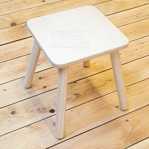 خرید چهارپایه چوبی کودک