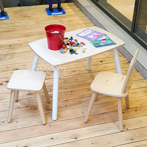ست میز و صندلی چوبی کودک