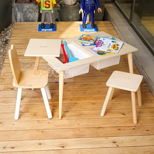خرید چهارپایه چوبی کودک