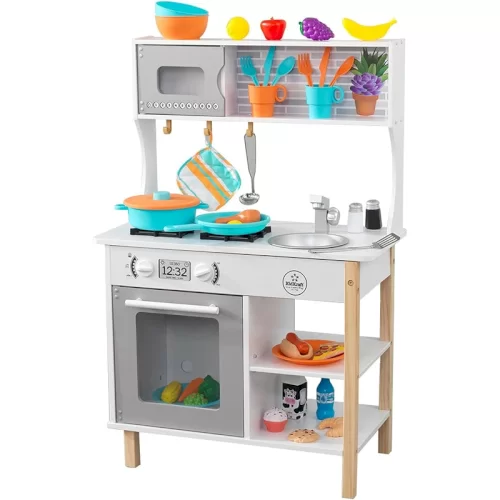 آشپزخانه کودک چوبی Kidkraft مدل All Time Play Kitchen