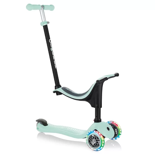 اسکوتر کودک چراغدار  GLOBBER مدل GO-UP رنگ سبز پاستلی کد 4522063