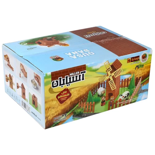 اسباب بازی ساختنی اوسا بنا 4 مدل آسیابان کد 220068