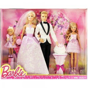 عروسک خانواده و عروس barbie کد djr88