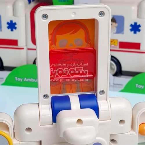 قیمت و خرید ماشین آمبولانس اسباب بازی با تجهیزات کامل