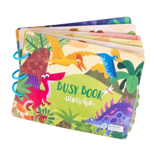 کتاب مونته سوری پازلی busy book مدل دایناسور کد P/100468/D