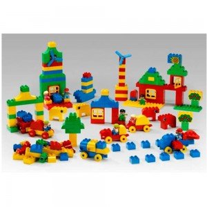 قطعات رنگی لگو آموزشی 223 قطعه ست شهر DUPLO Town Set lego 9230