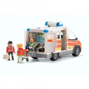 آمبولانس  پلي موبيل مدل Ambulance with Siren Set 5541