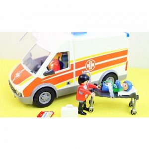 آمبولانس  پلي موبيل مدل Ambulance with Siren Set 5541