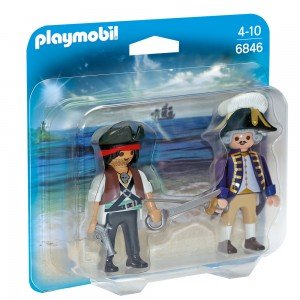پلی موبیل مدل Pirate and Soldier Duo Pack 6846