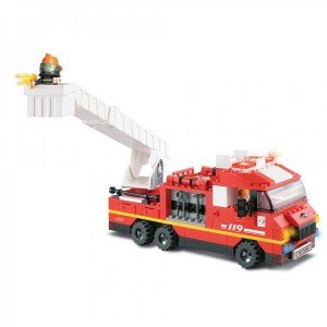 بلوک 270 تکه ماشین آتش نشانی کدSlubanTruck M38-B0221