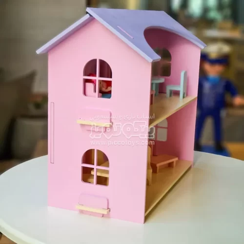 خانه عروسکی چوبی متوسط