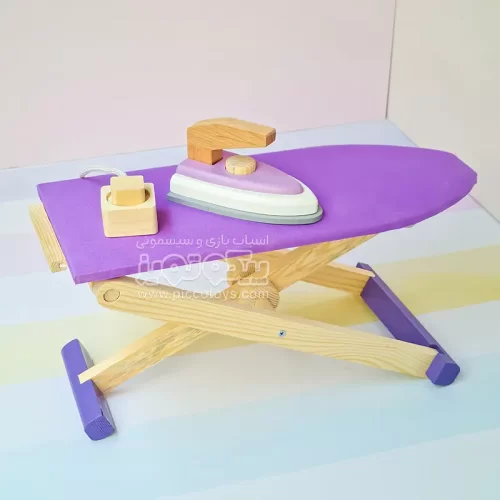 اتو اسباب بازی به همراه میز رنگ بنفش کد GT711C