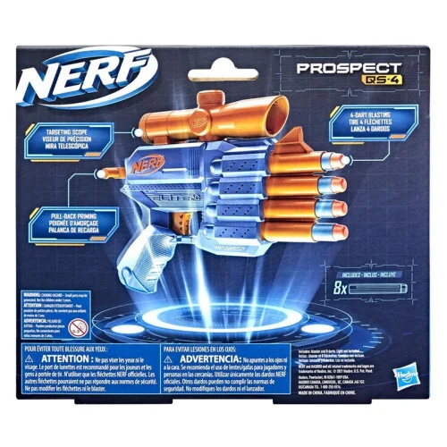 تفنگ اسباب بازی کودک مدل نرف آبی کمرنگ NERF ELITE کد F4190