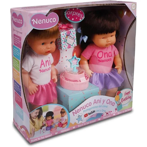 عروسک دخترانه جشن تولد آنی و اونا کد 098955