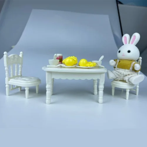 اسباب بازی ست خرگوش مینیاتوری به همراه میز ناهار خوری BAY DREAMY کد 66213