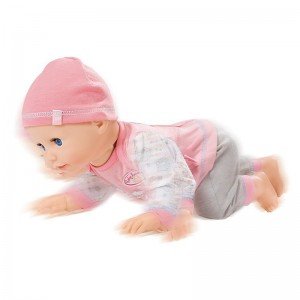 عروسک 43 سانتی بی بی آنابل Learns To Walk Doll baby born 700136
