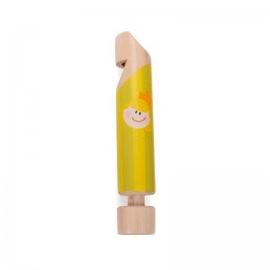 اسباب بازی چوبی سوت کودک رنگ سبز Classic World مدل Whistle 2802