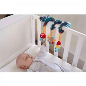 آویز تخت و کریر موزیکال نوزاد طرح جنگل My Little Sunshine Soft Activity Spiral little bird 3065