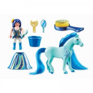 خرید پرنسس لونا با اسب پلی موبيل مدل Princess Luna with horse  6169