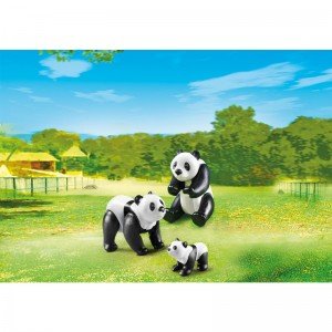 خانواده پاندا پلی موبيل مدل Panda Family playmobil 6652