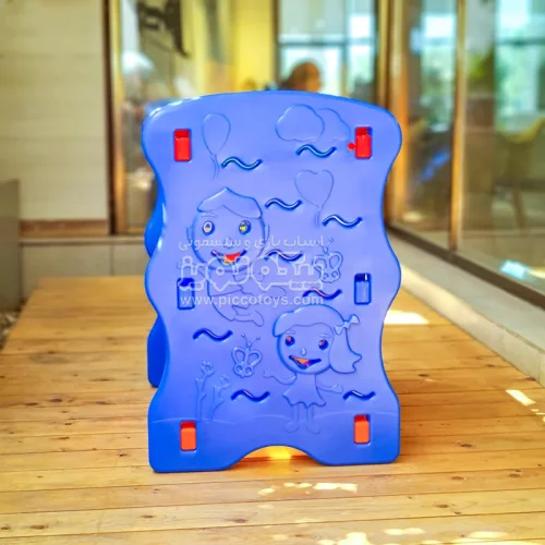 قفسه اسباب بازی با باکس 6 عددی رنگ آبی کد 4175864