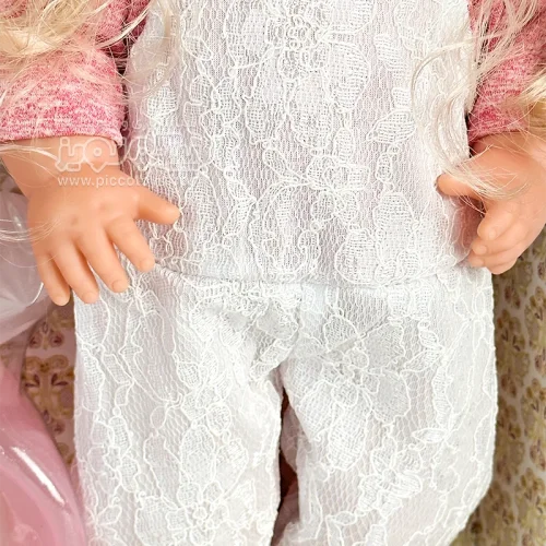 عروسک دخترانه جیشی با سرهمی سفید کد P/317009EQ/D