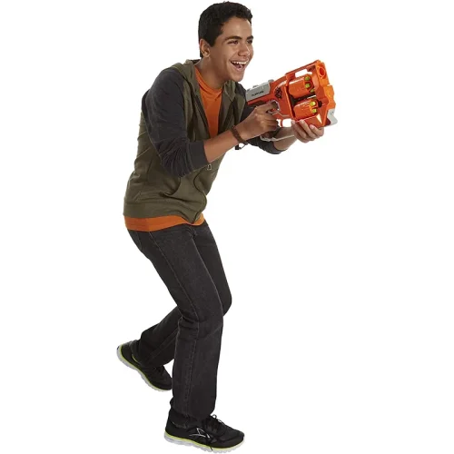 تفنگ اسباب بازی کودک نرف مدل  Nerf Zombie Strike FlipFury Blaster