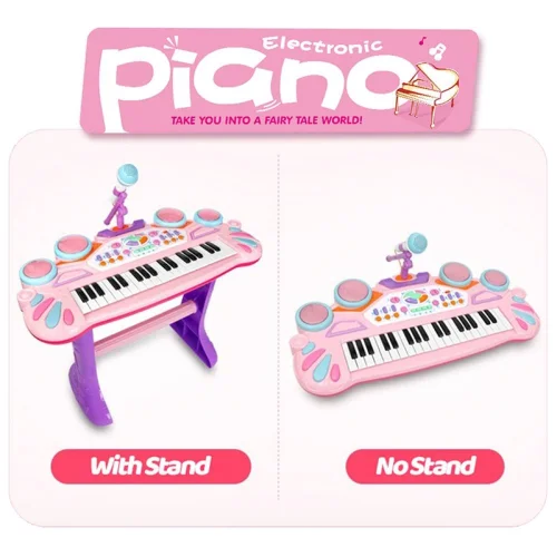 پیانو اسباب بازی موزیکال با میکروفن