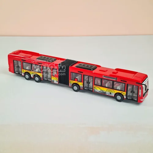 اتوبوس قدرتی شهری رنگ قرمز کد 038174