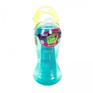 قمقمه سبز ضد چکه با درب 400 میلی tommee tippee 44610210