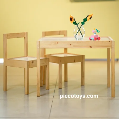 میز و صندلی کودک طرح ایکیا IKEA مدل LATT کد 4250823