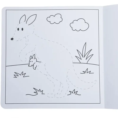 کتاب کار کودک رنگ بازی، حیوانات کد 744458