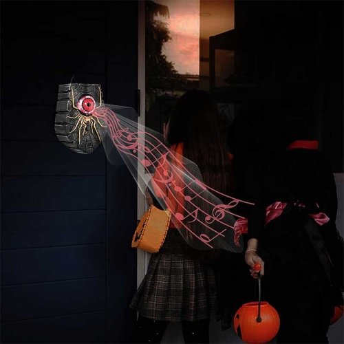 زنگ در چشم هالووین Spooky Jime رنگ قرمز کد SH21045