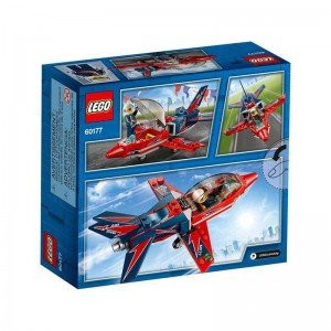 بسته بندی لگو جت قرمز مدل Lego airshow jet 60177