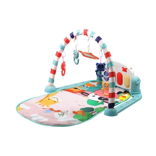 تشک بازی موزیکال نوزاد طرح حیوانات خوشحال مدل Happy animal کد 2109HAN