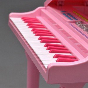 پیانو صورتی با میکروفن  کودک مدل winfun 0020450