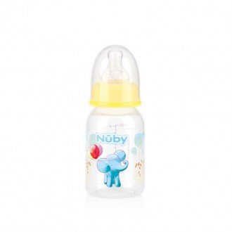شیشه شیر زرد طرح فیل nuby 1477