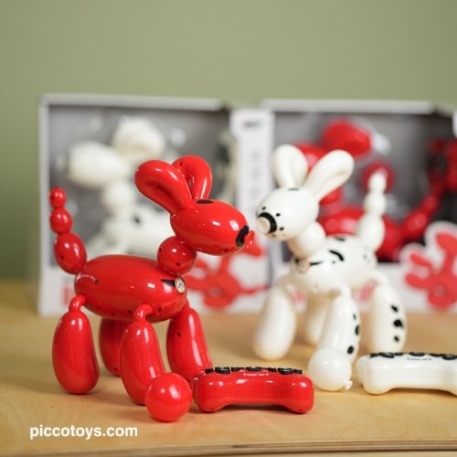 اسباب بازی سگ رباتیک بادکنکی قرمز کد 4196711K32