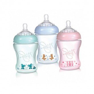 طلق آبی 240ml  مدل nuby 68007